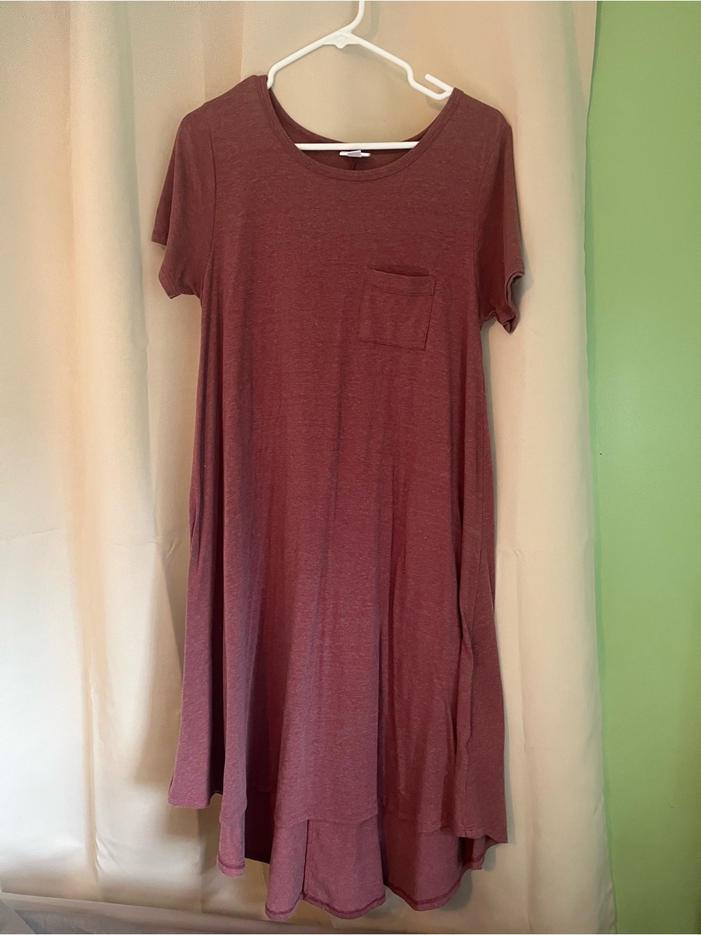 LuLaRoe Carley Dress**Size small** Color Mauve